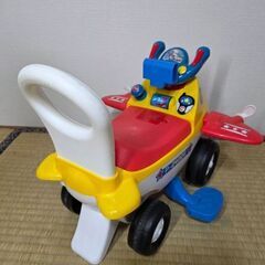 【乗用おもちゃ】飛行機デザイン ライドオンカー（Smart Angel）の画像