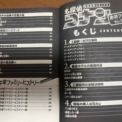 【美品🕵️‍♂️】赤井秀一＆赤井ファミリー セレクション 2冊セット　定価：1760円の画像