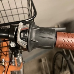 【早い者勝ち！応募殺到中！】オレンジ シティサイクル 5段階ギア ALTETTOの画像