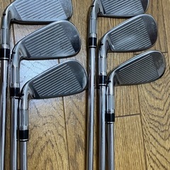 TaylorMade M6アイアンセット 6本セット　フレックス(S)  純正スチールシャフトの画像