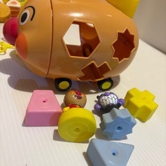 アンパンマンのおもちゃセットの画像