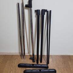 【難あり】組立式簡易スチールラックの画像