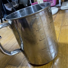 ステンレス製計量カップ5,000mlの画像