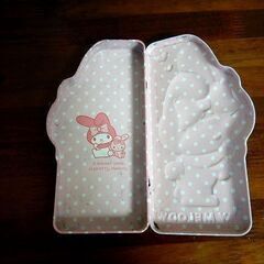  ◆マイメロディ my melody 缶ケース 中古品の画像