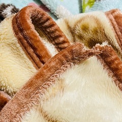 【お話し中】ペット用にいかがでしょうか？　大きさ厚さ様々毛布　ブランケット　8／8までその後処分の画像