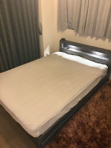 RASIK ホテルスタイルベッド LED照明・引き出し収納付き『Rizon ライゾン』ストーングレー