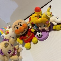 ぬいぐるみまとめて！の画像