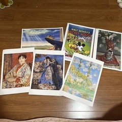 読売新聞　額絵シリーズ　ディズニー・モネ・ルノワールセットの画像
