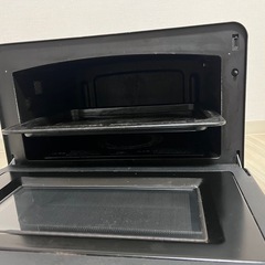 TOSHIBA オーブンレンジ 黒の画像