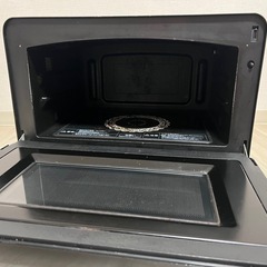 TOSHIBA オーブンレンジ 黒の画像