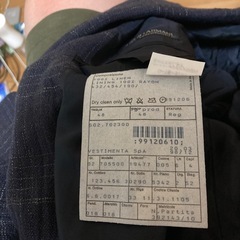 GIORGIOARMANI  ジョルジオアルマーニ ウールジャケット Vestimenta Spa Jacket の画像