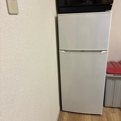 2ドア冷蔵庫　130L 2019年Haier 動作確認済みの画像
