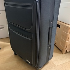 スーツケース　大サイズ　ヴァンテム Vantemz ソフトキャリーL 軽量　大型サイズ　TAS LOCK　未使用に近いの画像