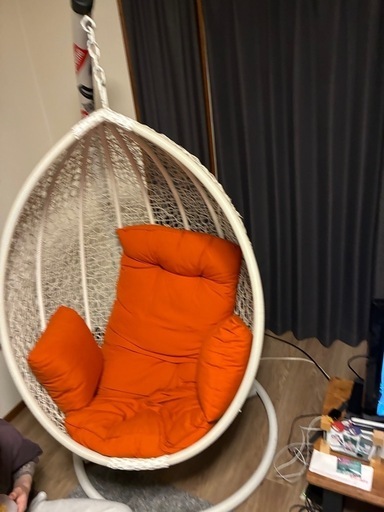 リビングチェア ゆりかご ハンギングチェア