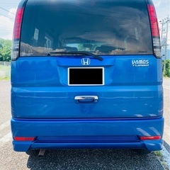 ホンダバモス★Lターボ★4WD平成22年★車検付 ★ツートンの画像