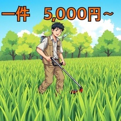 草刈り　5000円〜承ります！