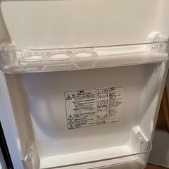 2ドア冷蔵庫　N グラシア(品番:NTR-106BK)の画像