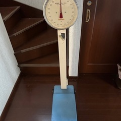レトロ体重計の画像