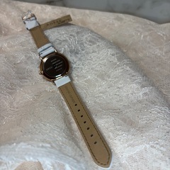 新品 腕時計 ADEXE 白×紫 2043C-05-JP18NV レディースの画像