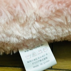 【8／14受け渡し決定‼️】ふわふわ　淡いピンクのクッション　綺麗です  の画像