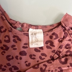 H&M 女の子　6〜9M チュニックの画像