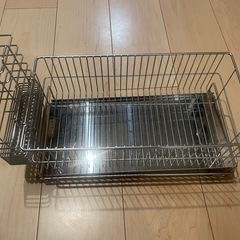 大竹産業　水切りラック　食器　ステンレスの画像