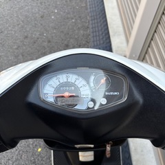 4155.定番人気　アドレスv50 シート、ミラー新品　サイスタ付属　千葉県柏市　即日配送、自走引き取りも可能の画像
