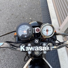 4159.カスタム　GS50 社外マフラー付属 　バッテリー、チューブ新品　千葉県柏　配送、自走引き取りも可能の画像