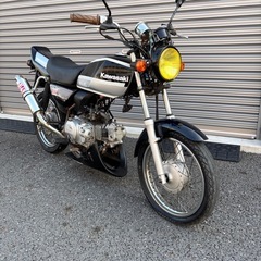 4159.カスタム　GS50 社外マフラー付属 　バッテリー、チューブ新品　千葉県柏　配送、自走引き取りも可能の画像