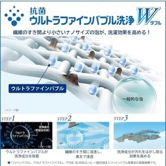 【引取限定】東芝 全自動洗濯機 10kg AW-10DP2 (W) ZABOON 抗菌 ウルトラファインバブル 洗浄W 洗剤自動投入 Ag+ 抗菌水 低振動 低騒音 自動お掃除 縦型 ふろ水ポンプ 槽洗浄 槽乾燥 グランホワイトの画像