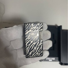 ZIPPO 喫煙具 ローラーガスライター　サロメ　SAROME サロメライター ブラックゼブラ ブランド ローラーガスライターの画像