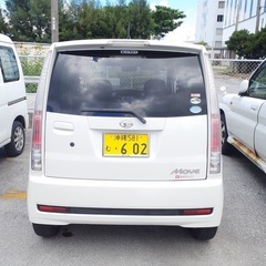 宮古島平成21年ムーブカスタム車検8年5月込み込みの画像