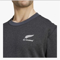 adidas オールブラックス メランジスウェット Mサイズの画像
