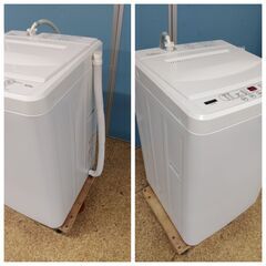 ☆YAMADA 全自動電気洗濯機 6.0kg 2021年製 YWM-T60H1の画像