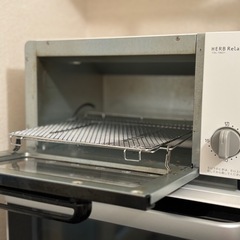 【お譲り先決定しました】HERB Relax オーブントースターの画像