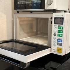 【お譲り先決定しました】HERB Relax 電子レンジ 2017年製の画像