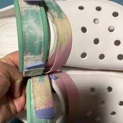 クロックス　厚底の画像