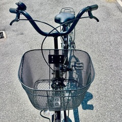 【大阪市周辺限定】シティサイクル ブラック 前カゴ付き Amazon | シティサイクル ブラック 黒 完全組立 自転車 27インチ