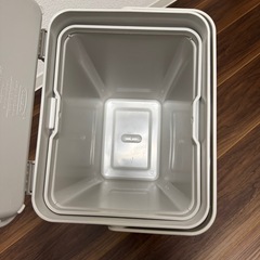 【あげます】IKEA ふた付きゴミ箱【美品】の画像