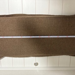 座椅子　14段階調整可能　ブラウンの画像