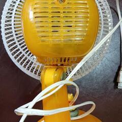【中古・動作品】くまのプーさん　扇風機　デスクファン　羽の大きさ20センチの画像