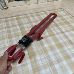 クルマのハンドルロックの画像
