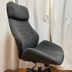 美品　ゲーミングチェア　ロッキングチェア（高さ調整・幅広座面・身体を包み込む座)の画像