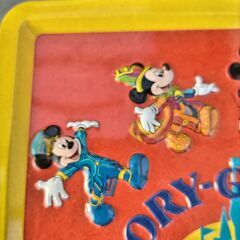 ディズニー ミッキー アニバーサリーお菓子の空き缶の画像