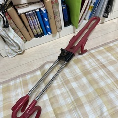 クルマのハンドルロックの画像