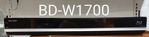2-2/激安!!最終価格/1TB/シャープ/BD-W1700/外付HDD対応/Wifi対応/ドラ