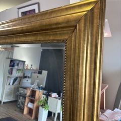 【廃盤】イケア アンティークミラー LEVANGER 全身鏡140x50cm IKEAアンティークミラー 姿見（鏡/姿見）LEVANGER （廃盤