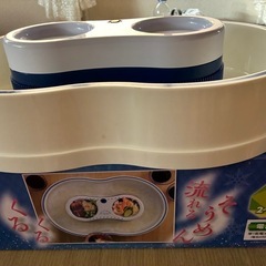 流しそうめん器
の画像