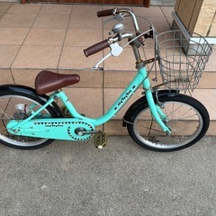 子供用自転車の画像