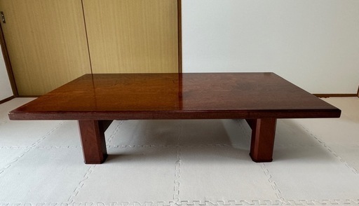 ◆天然木◆一枚板　テーブル　座卓◆約98×50センチ◆ ◇天然木◇一枚板 テーブル 座卓◇約98×50センチ